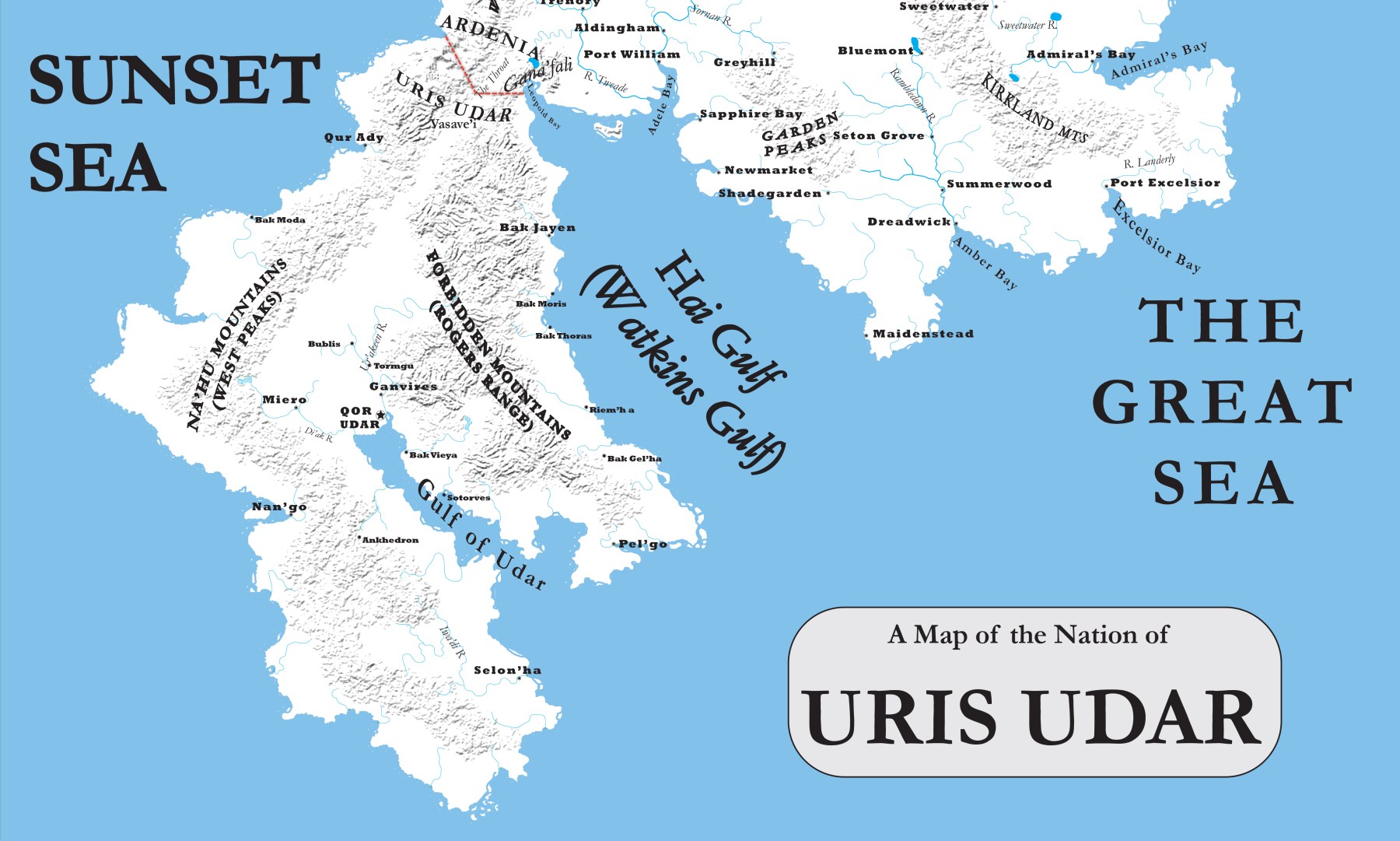 Urud Map Maps – Tales of Ardenia